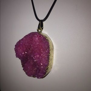 Beautiful Druzy Agate with Gold Bezel😍✨